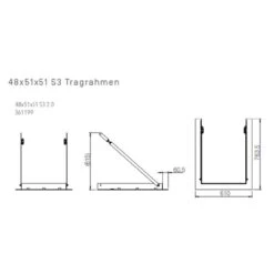 Panorama Kamineinsatz 48x51x51 S3 10kW DIBt -Heizungsanlagen 48x51x51 S3 kamineinsatz tragrahmen 1280x1280