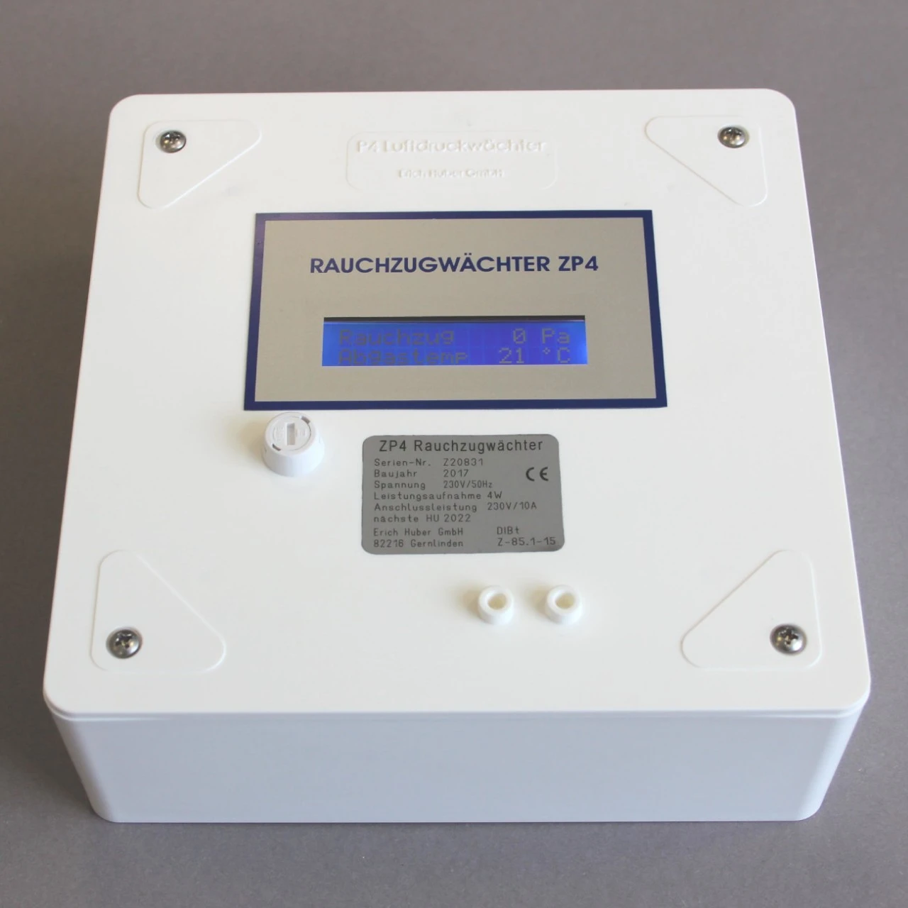 ZP4 Rauchzugwächter Aufputz Mit LC-Display 4 ZP4 Rauchzugwächter Aufputz Mit LC-Display – Bild 2