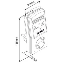 Broko Funk-Differenzdrucksensor Mit Abschaltung Unterputz DIBt -Heizungsanlagen BL220FRX abschaltung masse 1280x1280 2