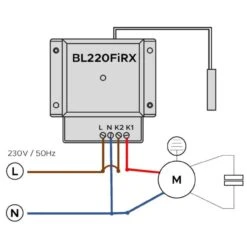 Broko Funk-Differenzdrucksensor Mit Einbau-Abschaltung Unterputz DIBt -Heizungsanlagen Broko Anschluss BL220FiRX Verdrahtung der Quelle 1280x1280