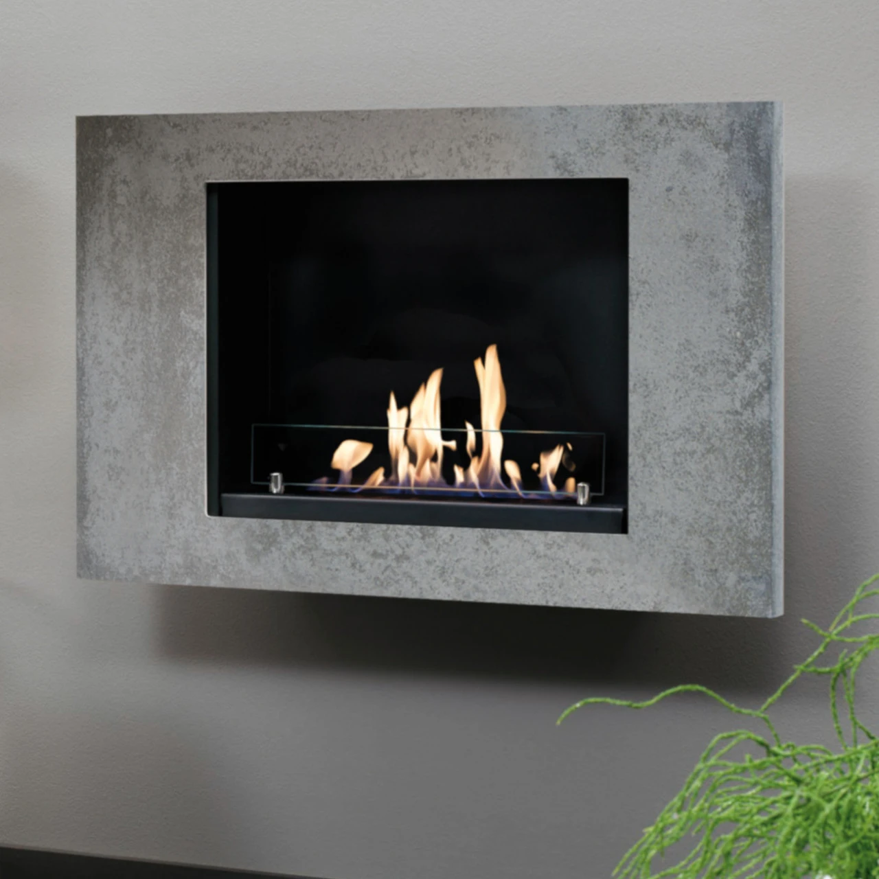 Goya Bio-Ethanolkamin Concrete Look Keramik Brenner 3 Goya Bio-Ethanolkamin Concrete Look Keramik Brenner