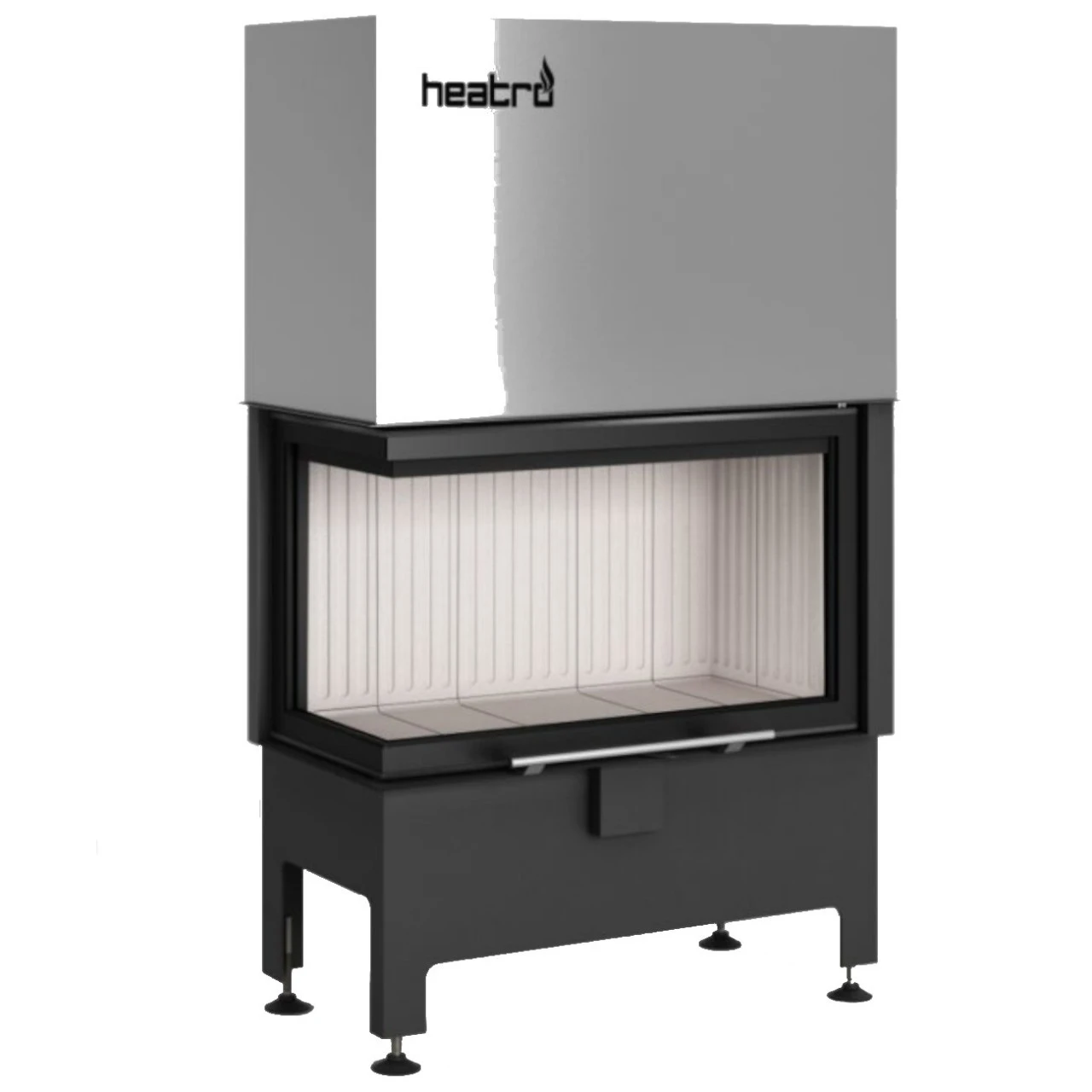 Heatro 69LH Eck-Kamineinsatz Mit Hebetür 11kW Linksverglast 3 Heatro 69LH Eck-Kamineinsatz Mit Hebetür 11kW Linksverglast