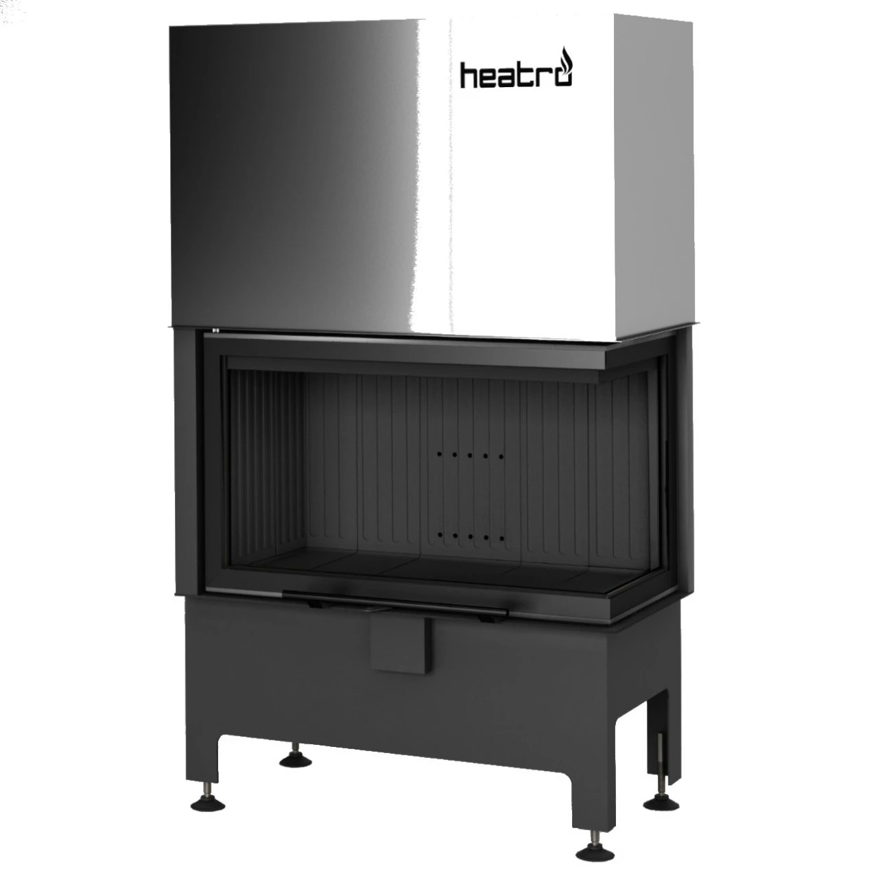 Heatro 69PH Black Eck-Kamineinsatz Mit Hebetür 11kW Rechtsverglast 3 Heatro 69PH Black Eck-Kamineinsatz Mit Hebetür 11kW Rechtsverglast