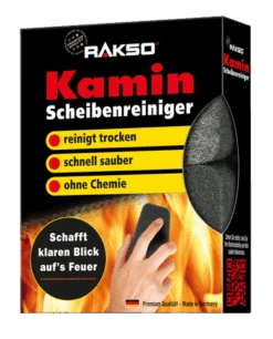 Rakso Kamin-Scheibenreiniger / Kaminglasreinger / Ofenglasreiniger- 2 Stück