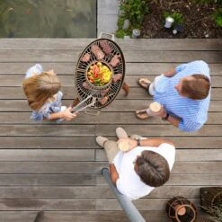 TARAN Classic Design Grill Und Feuerschale Aus Gusseisen -Heizungsanlagen TARAN Classic Design Grill Ignium web3 1280x1280