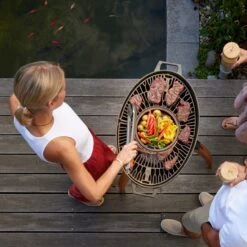 TARAN Classic Design Grill Und Feuerschale Aus Gusseisen -Heizungsanlagen TARAN Classic Design Grill Ignium web4 1280x1280