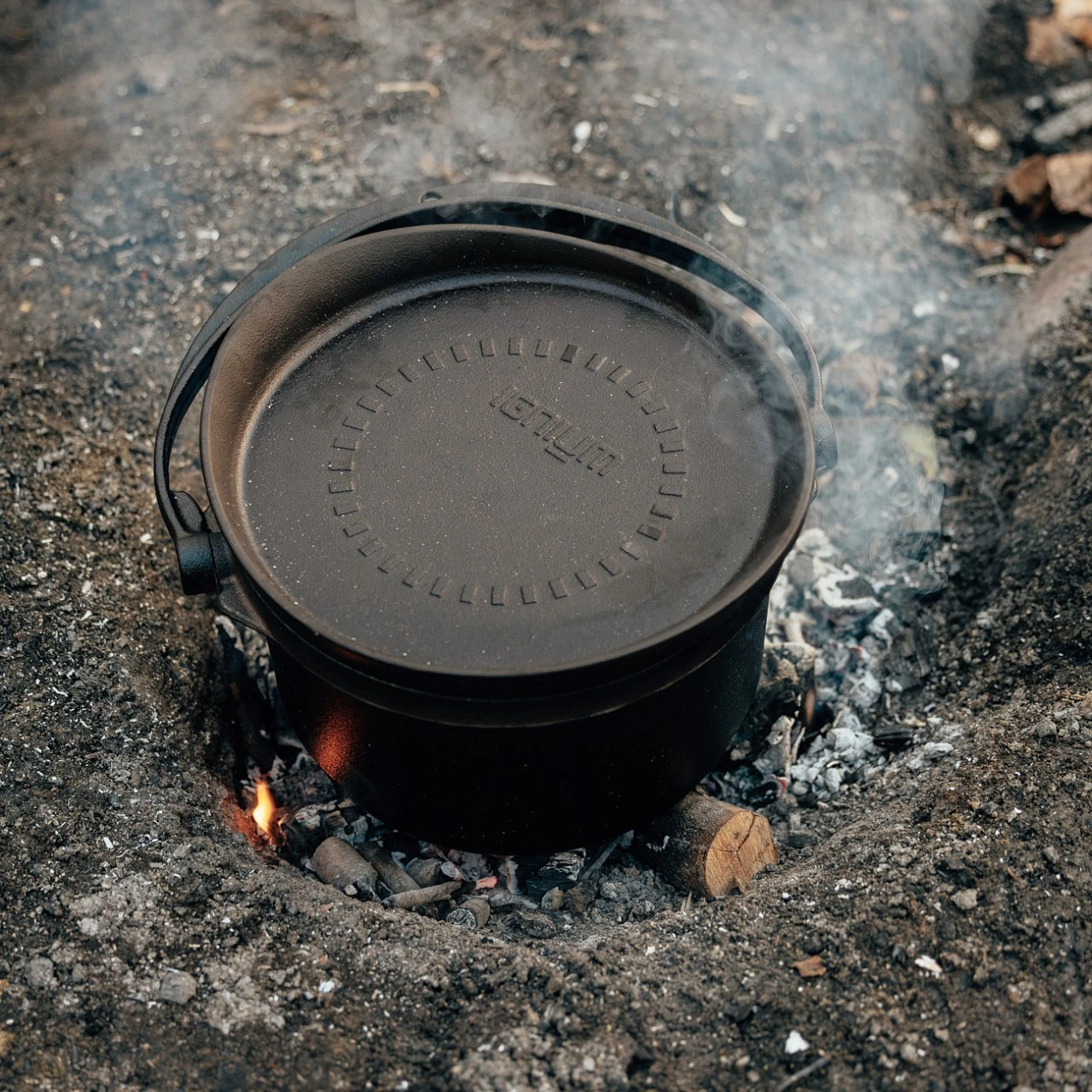 TARAN Feuertopf Dutch Oven 5,6 L Aus Gusseisen 8 TARAN Feuertopf Dutch Oven 5,6 L Aus Gusseisen – Bild 6