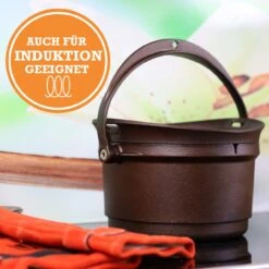 TARAN Feuertopf Dutch Oven 5,6 L Aus Gusseisen 16 TARAN Feuertopf Dutch Oven 5,6 L Aus Gusseisen -Heizungsanlagen TARAN Design Grill Ignium feuertopf dutch oven web13 1280x1280