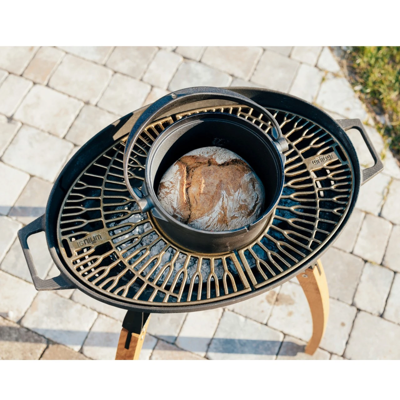 TARAN Feuertopf Dutch Oven 5,6 L Aus Gusseisen 10 TARAN Feuertopf Dutch Oven 5,6 L Aus Gusseisen – Bild 8