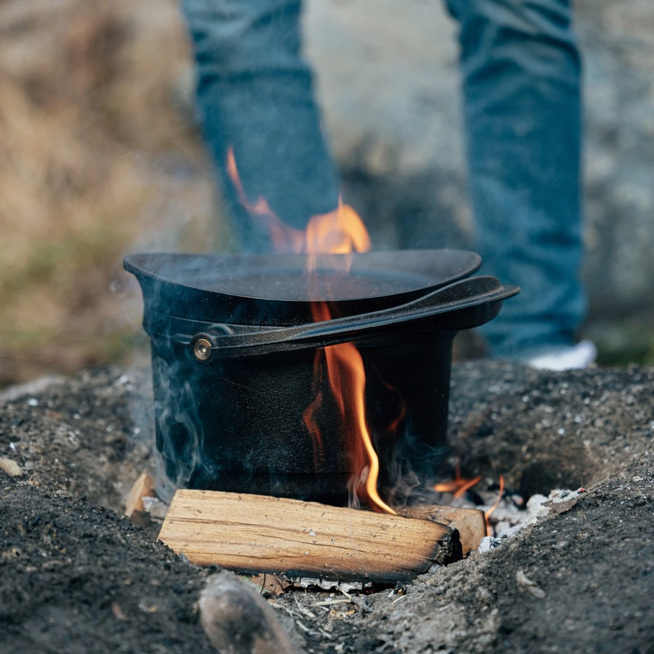 TARAN Feuertopf Dutch Oven 5,6 L Aus Gusseisen 14 TARAN Feuertopf Dutch Oven 5,6 L Aus Gusseisen – Bild 12