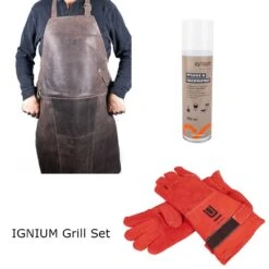 TARAN Gourmet Design Grill Und Feuerschale Aus Gusseisen -Heizungsanlagen TARAN Design Grill Ignium grill set handschuhe spray schuerze 1280x1280