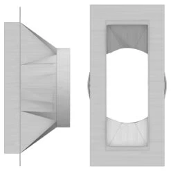 CB Schornstein Anschlussstutzen – Für Separaten Schacht Eckig Auf Rund -Heizungsanlagen afrsvsss150vz rund 1280x1280