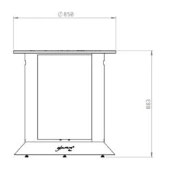 Alba Holzregal / Holzaufbewahrung 7 Alba Holzregal / Holzaufbewahrung -Heizungsanlagen alba quarz feuerschale holzaufbewahrung masse 1280x1280