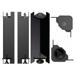 Zuzia Eco Aqua 12kW Wasser Eck-Kamineinsatz Rechts Verglast Steglos -Heizungsanlagen aquario zus tzliche f sse einzelartikel 1280x1280