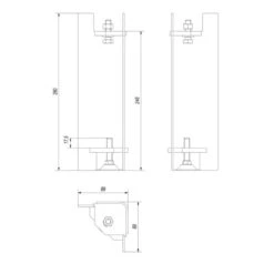 Zuzia Eco Aqua 12kW Wasser Eck-Kamineinsatz Rechts Verglast Steglos -Heizungsanlagen aquario zus tzliche f sse masse 1280x1280