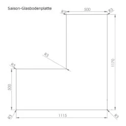 Aracar Compact Mit Kaminbauplatten 5kW Türanschlag Links DIBT -Heizungsanlagen aracar kaminofen glas bodenplatte optional 1280x1280