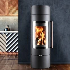 Heizungsanlagen 16 Aria Kaminofen 6kW Drehbar 360°