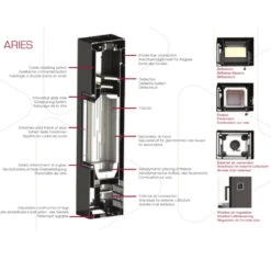 Ausstellungsstück Designer Eck-Kaminofen Aries 3E 6kW 21 Ausstellungsstück Designer Eck-Kaminofen Aries 3E 6kW -Heizungsanlagen aries aufschnitt detail 1280x1280