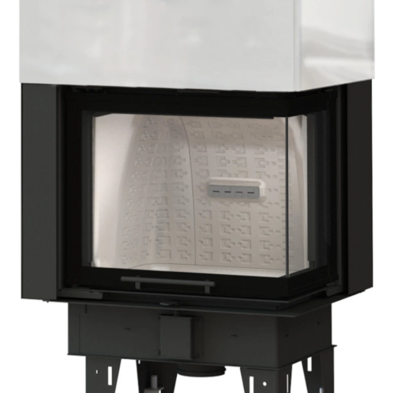 Therm V7CP Eck-Kamineinsatz Rechts Hebetür 7kW 4 Therm V7CP Eck-Kamineinsatz Rechts Hebetür 7kW – Bild 2