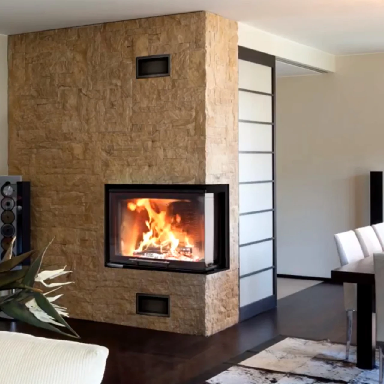 Therm V7CP Eck-Kamineinsatz Rechts Hebetür 7kW 5 Therm V7CP Eck-Kamineinsatz Rechts Hebetür 7kW – Bild 3