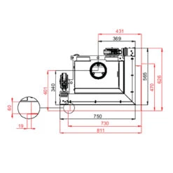 Therm V7CP Eck-Kamineinsatz Rechts Hebetür 7kW 20 Therm V7CP Eck-Kamineinsatz Rechts Hebetür 7kW -Heizungsanlagen bef therm v7cp masse3 1280x1280
