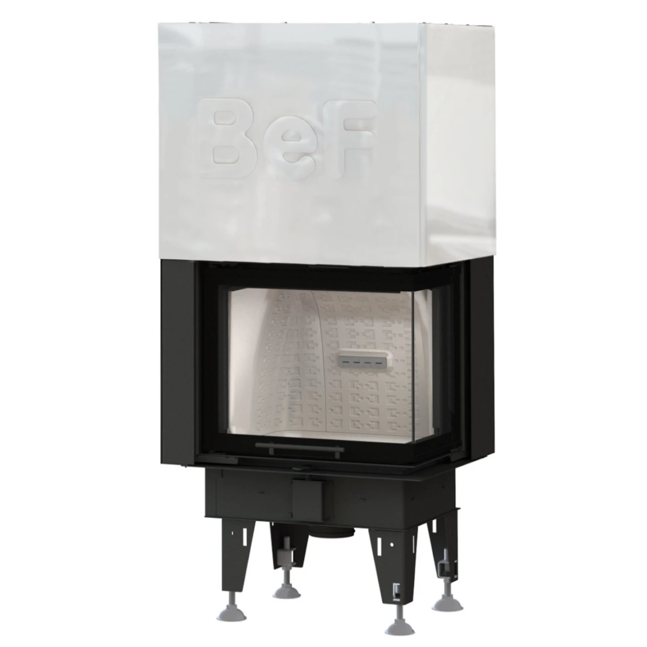 Therm V7CP Eck-Kamineinsatz Rechts Hebetür 7kW 3 Therm V7CP Eck-Kamineinsatz Rechts Hebetür 7kW