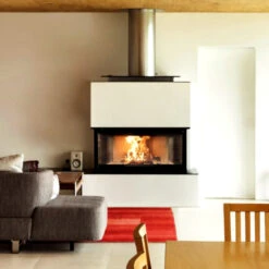 Therm V10C 3 Seitiger Panorama Kamineinsatz 13kW -Heizungsanlagen bef thermv10c int 1280x1280