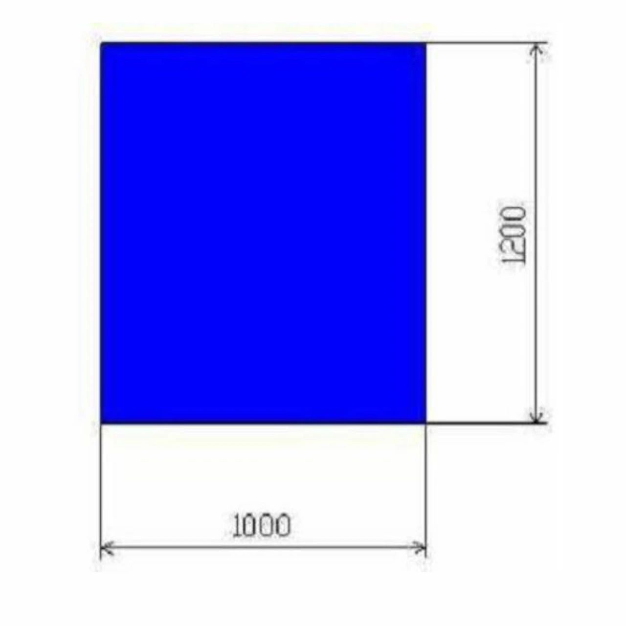 Glasbodenplatte Rechteck Mit 1000x1200 Mm 4 Glasbodenplatte Rechteck Mit 1000x1200 Mm – Bild 2