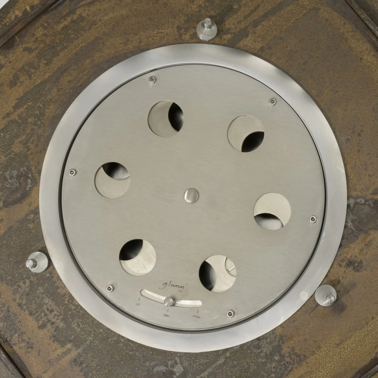 Keramischer Bioethanol Brenner I Rund Optionales Glas - TÜV 3 Keramischer Bioethanol Brenner I Rund Optionales Glas - TÜV