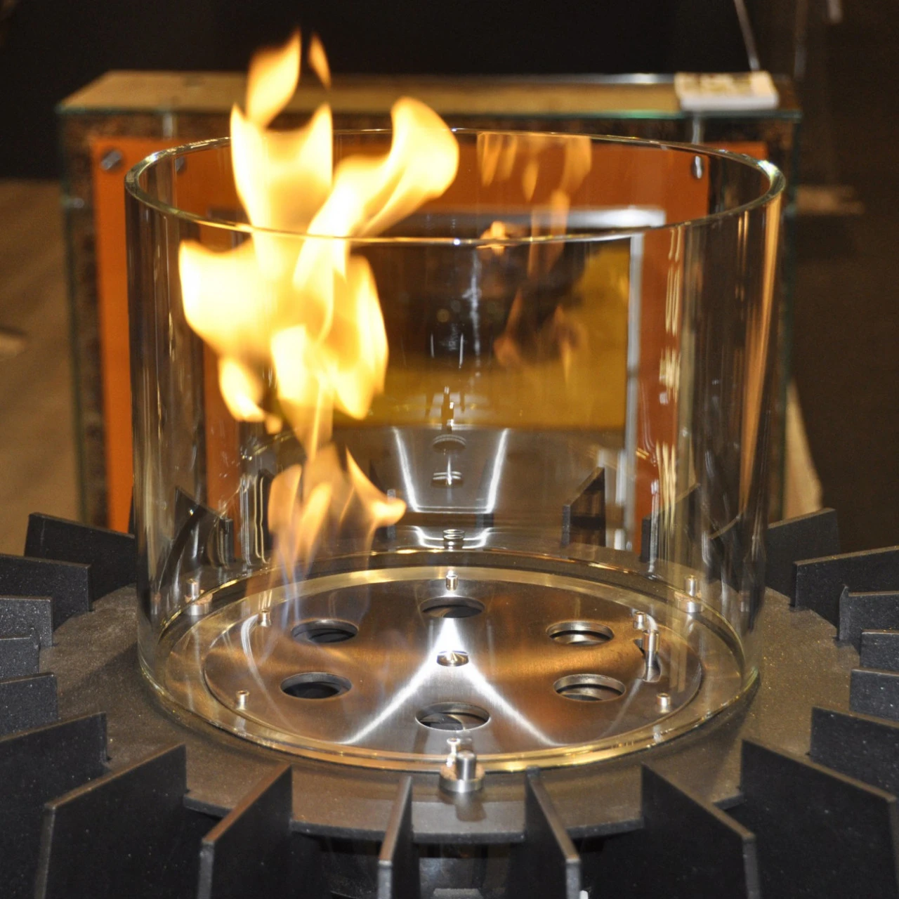 Keramischer Bioethanol Brenner I Rund Optionales Glas - TÜV 7 Keramischer Bioethanol Brenner I Rund Optionales Glas - TÜV – Bild 5