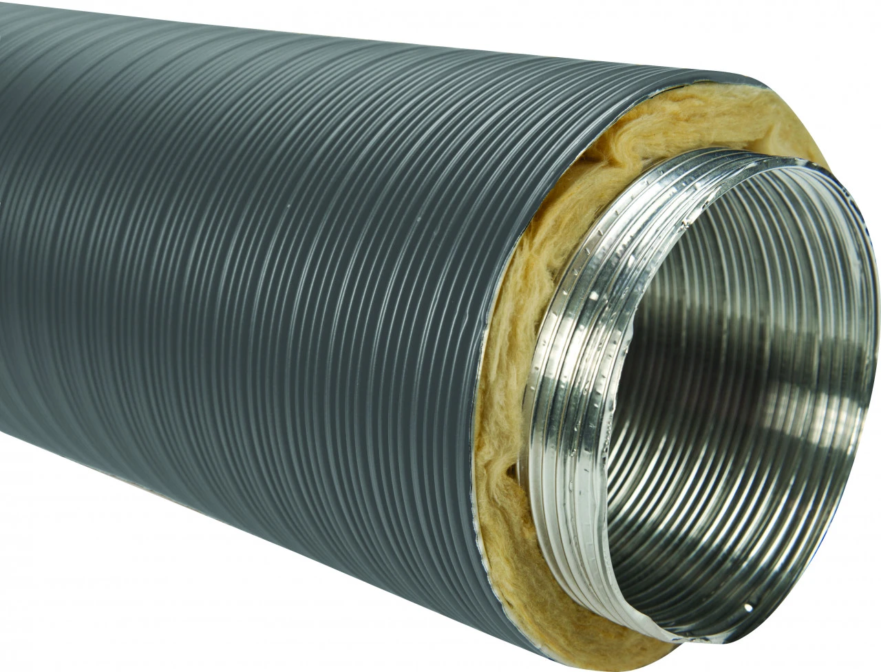 CB Alu-Isolierflexrohr 5-lagig 80 Cm Länge Verschiedene Farben Und Ø 4 CB Alu-Isolierflexrohr 5-lagig 80 Cm Länge Verschiedene Farben Und Ø – Bild 2