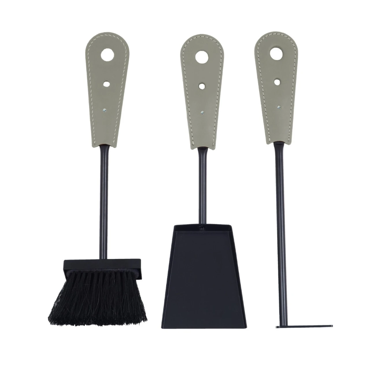 Ambly Designer Kaminbesteckset Taupe 4 Ambly Designer Kaminbesteckset Taupe – Bild 2