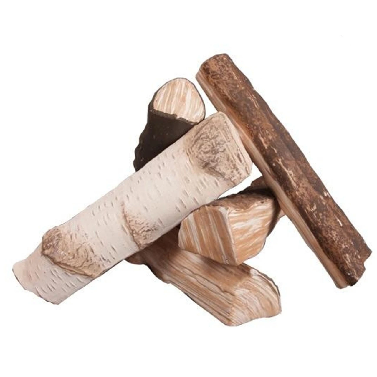 Keramik Holzstücke Für Biokamine 5 Teilig - Mix 3 Keramik Holzstücke Für Biokamine 5 Teilig - Mix