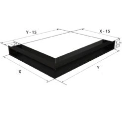 Eckluftleiste LUFT Rechts 40x80 Cm Creme -Heizungsanlagen eckluftleiste luft 9 zeichnung 1280x1280 2
