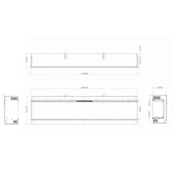 Elektrokamin Club 240E 4in1 Einbaukassette Mit Wärmeleistung 16 Elektrokamin Club 240E 4in1 Einbaukassette Mit Wärmeleistung -Heizungsanlagen element4 240e club elektrokamin eck masse 1280x1280