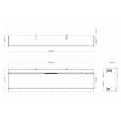 Elektrokamin Club 240E 4in1 Einbaukassette Mit Wärmeleistung 17 Elektrokamin Club 240E 4in1 Einbaukassette Mit Wärmeleistung -Heizungsanlagen element4 240e club elektrokamin front masse 1280x1280