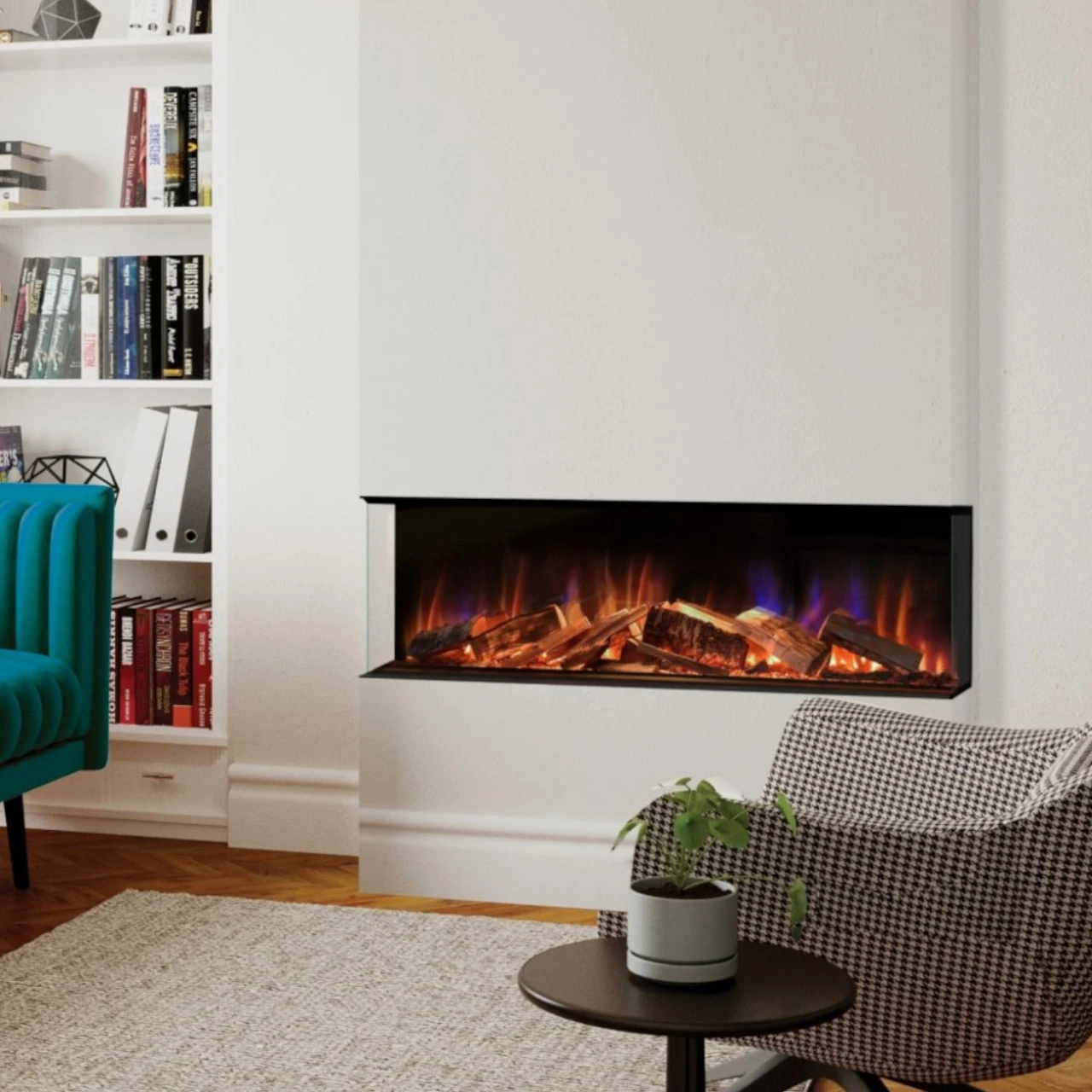 Elektrokamin Elite 125E 4in1 Einbaukassette Mit Wärmeleistung 3 Elektrokamin Elite 125E 4in1 Einbaukassette Mit Wärmeleistung