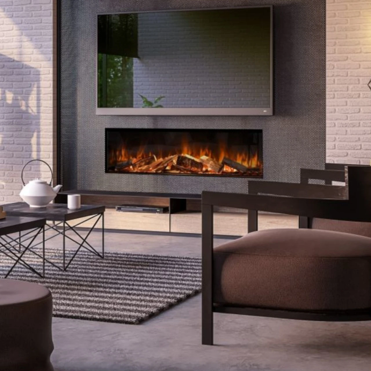 Elektrokamin Elite 150E 4in1 Einbaukassette Mit Wärmeleistung 4 Elektrokamin Elite 150E 4in1 Einbaukassette Mit Wärmeleistung – Bild 2