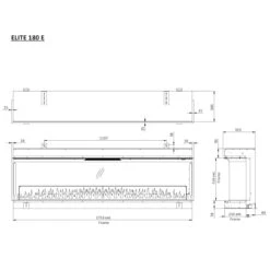 Elektrokamin Elite 180E 4in1 Einbaukassette Mit Wärmeleistung 17 Elektrokamin Elite 180E 4in1 Einbaukassette Mit Wärmeleistung -Heizungsanlagen elite180e elektrokamin LED kamin kaminkassette element4 masse 1280x1280
