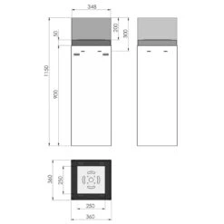 Instand 1150 Weiß Ethanolkamin Feuersäule 15 Instand 1150 Weiß Ethanolkamin Feuersäule -Heizungsanlagen ethanol kamin intstand 1150 masse 1280x1280