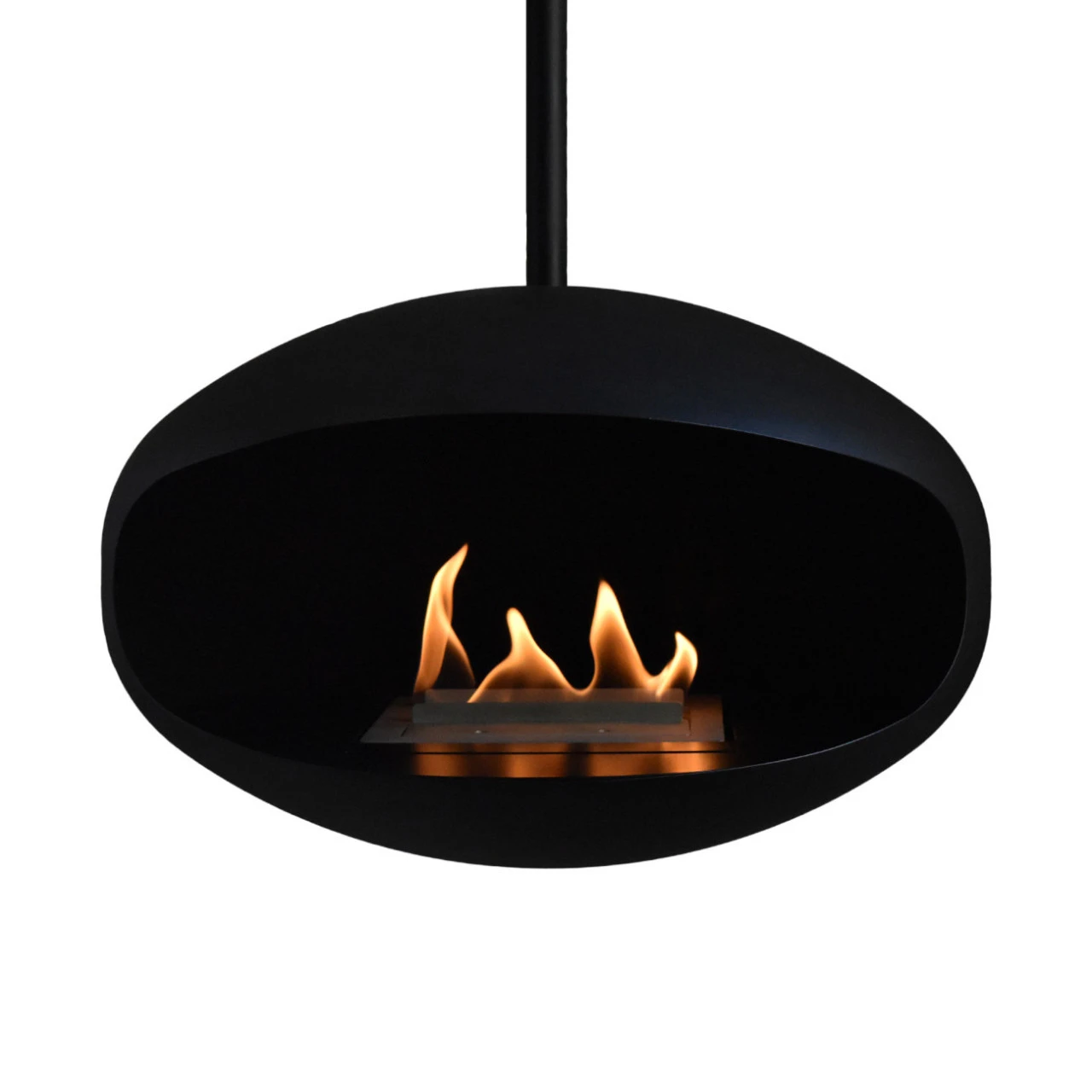 Cocoon Fires AERIS Ethanolkamin Deckenmontage Schwarz 4 Cocoon Fires AERIS Ethanolkamin Deckenmontage Schwarz – Bild 2