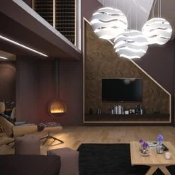 Incyrcle Bio-Ethanolkamin Deckenmontage Schwarz -Heizungsanlagen ethanolkamin incyrcle black web5 1280x1280