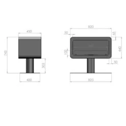 Inecco Designer Ethanolkamin Weiß 25 Inecco Designer Ethanolkamin Weiß -Heizungsanlagen ethanolkamin inecco masse 1280x1280