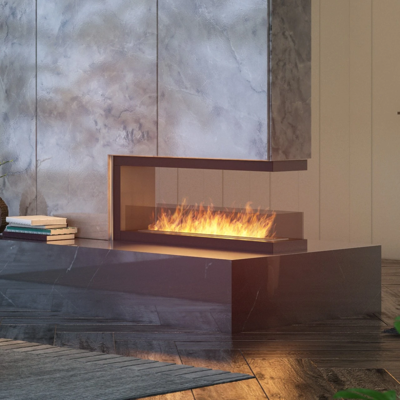 INSIDE U1200 Panorama Ethanolkamin Einbaukassette 4 INSIDE U1200 Panorama Ethanolkamin Einbaukassette – Bild 2