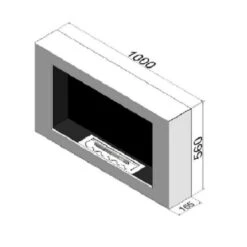 Murall 1000 Designer Ethanolkamin Weiß 26 Murall 1000 Designer Ethanolkamin Weiß -Heizungsanlagen ethanolkamin murall masse 1280x1280