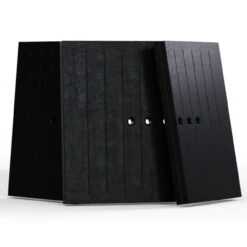 Nadia 12 Warmluft Kamineinsatz 12kW -Heizungsanlagen feuerraumauskleidung termotec kratki schwarz 1280x1280