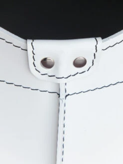 Designer Holzkorb Fabia Weiß Aus Regeneriertem Leder Mit Rollen -Heizungsanlagen firestyle fabia weiss 5 1280x1280