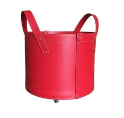 Tocad Designer Kaminbesteckset Und Holzkorb Rot -Heizungsanlagen firestyle tonda rot 1 1280x1280