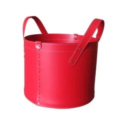 Tocad Designer Kaminbesteckset Und Holzkorb Rot -Heizungsanlagen firestyle tonda rot 2 1280x1280