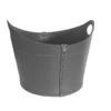 Designer Holzkorb Cadin Anthrazit Aus Regeneriertem Leder Mit Rollen 1 Designer Holzkorb Cadin Anthrazit Aus Regeneriertem Leder Mit Rollen -Heizungsanlagen firestyle cadin k07 anthrazit 1 1280x1280